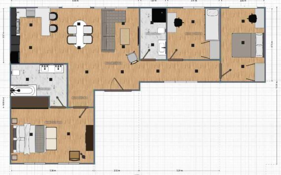 Planos De Casas De 3 Dormitorios