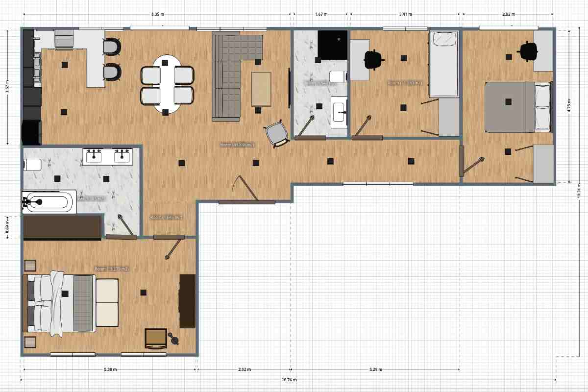 Planos De Casas De 3 Dormitorios