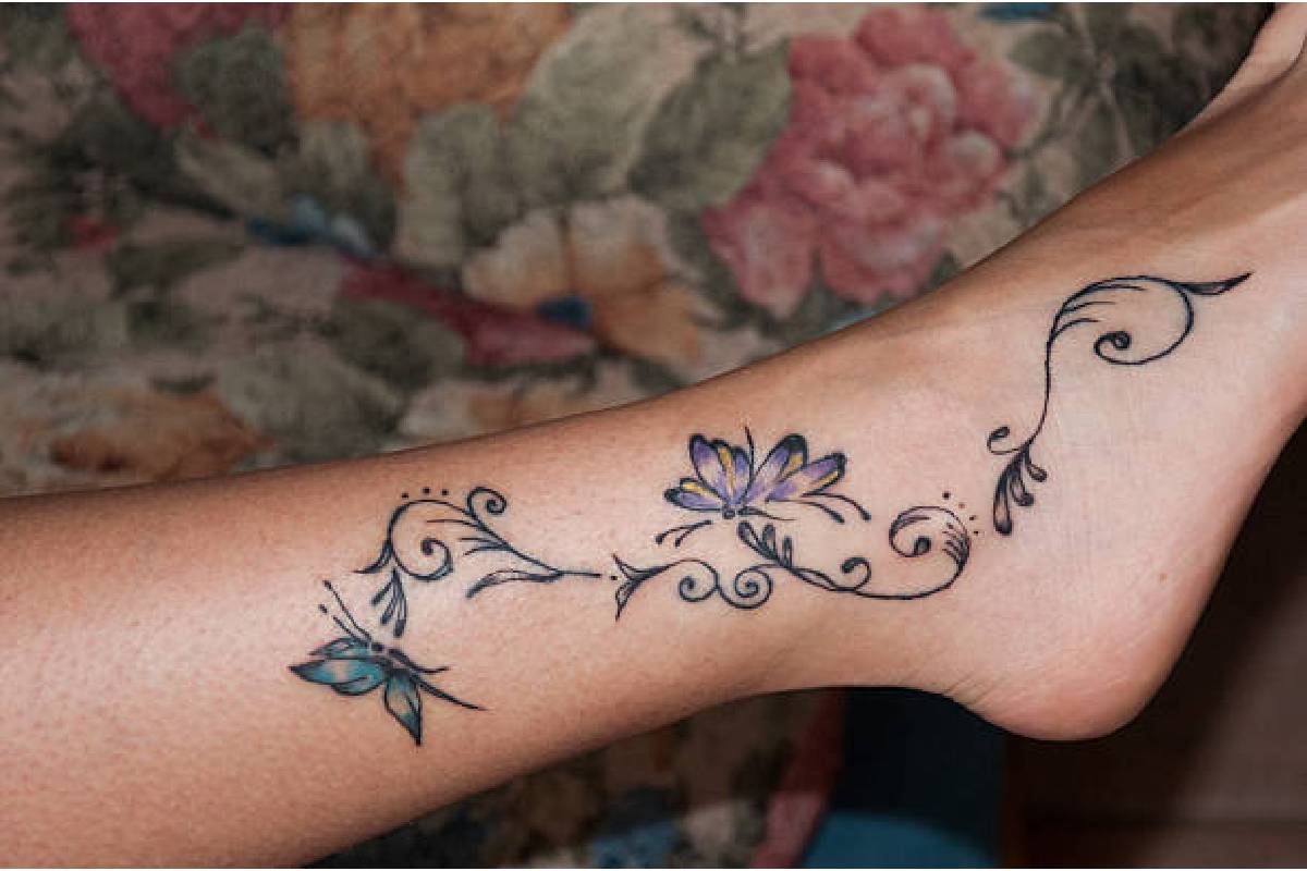 Ankle Lower Leg Small Tattoos For Females