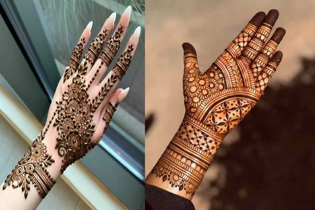 Henna Full Hand Mehndi Design