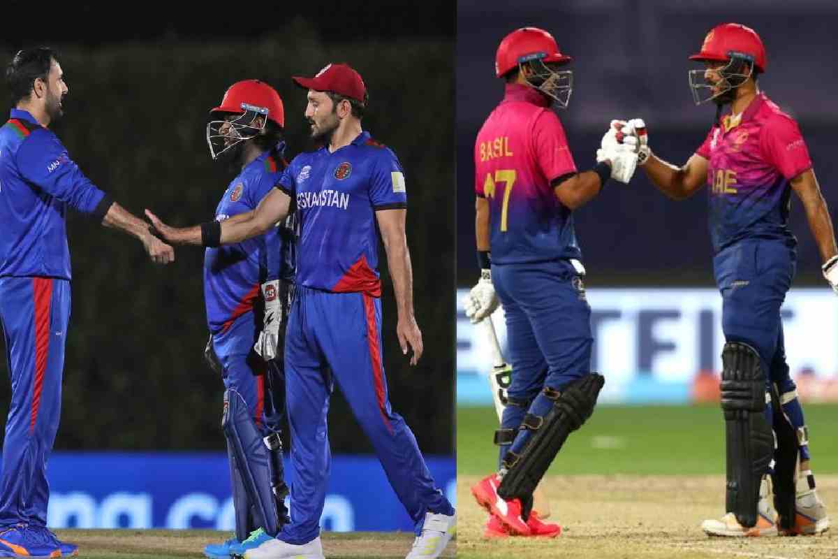 UAE Cricket Team Vs Afghanistan National Cricket Team Timeline